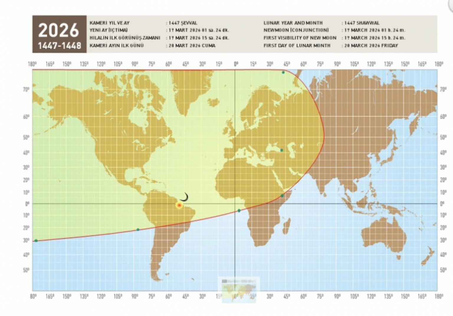 Şevval Ayı Hilal Tespiti ve Ramazan Bayramı İlanı Kararı