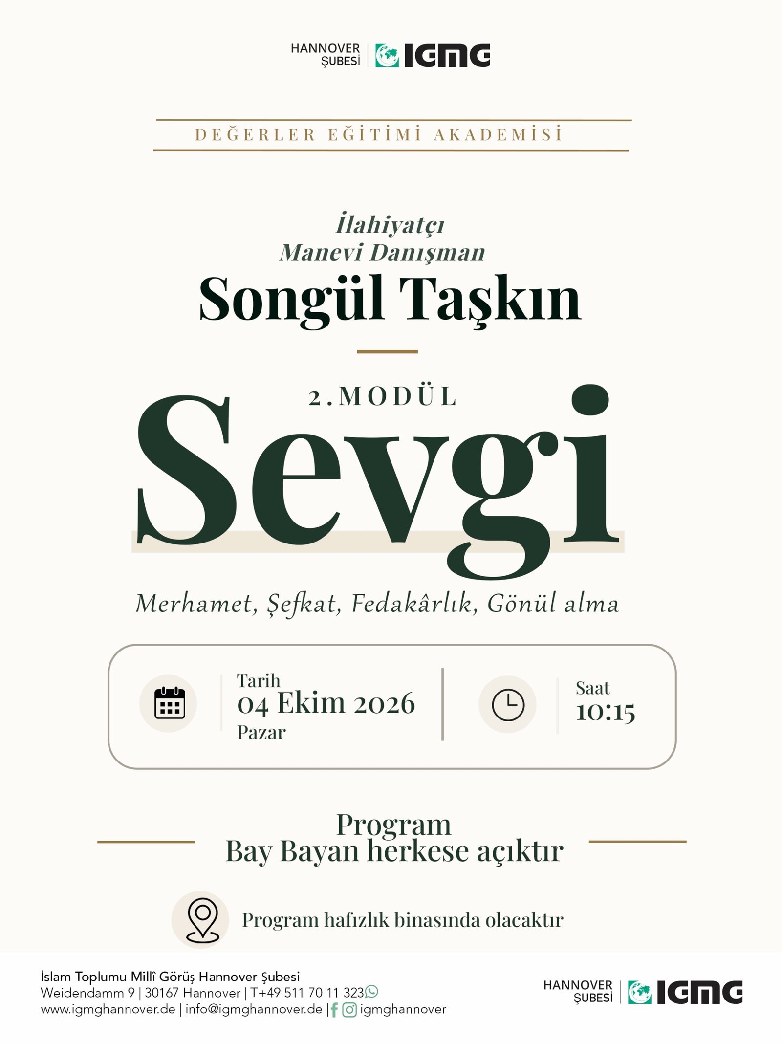 2. Modül “Sevgi”