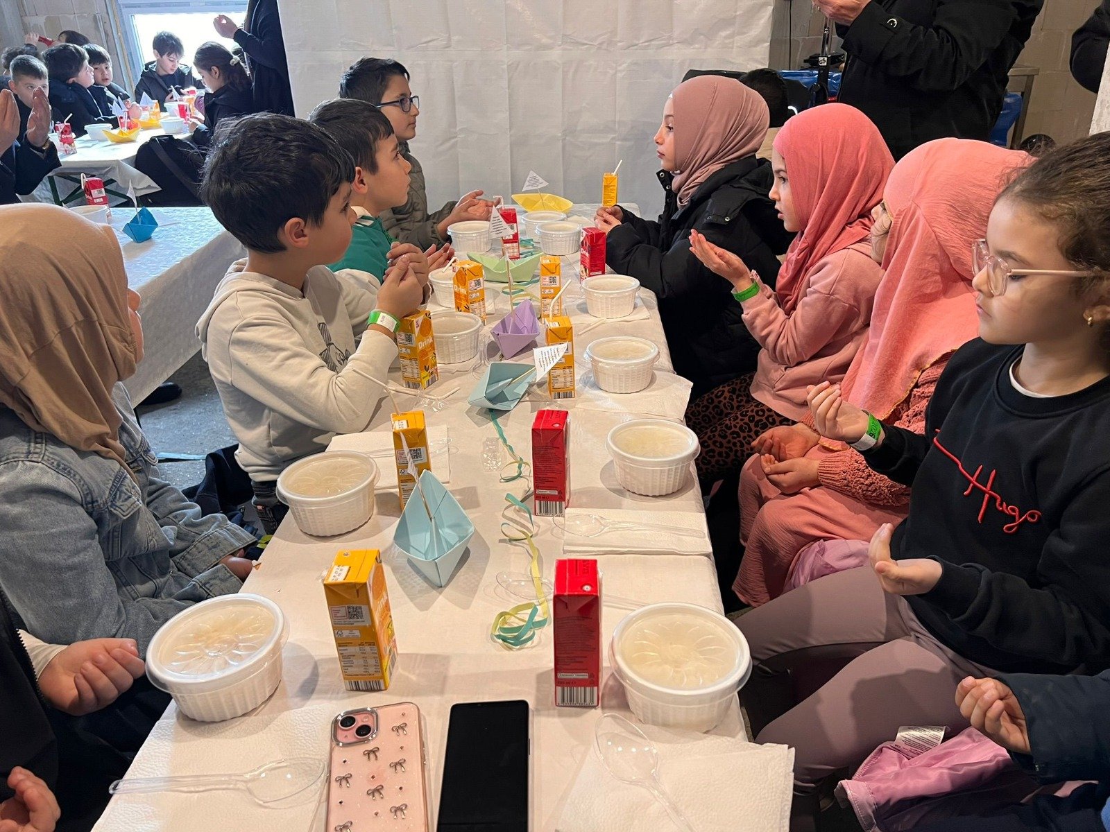 "Tekne Orucu" programımıza 180 çocuk katıldı