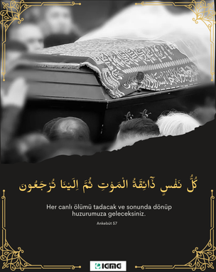 TAZIYE: Halit Şimşek Türkiyede vefat etmistir